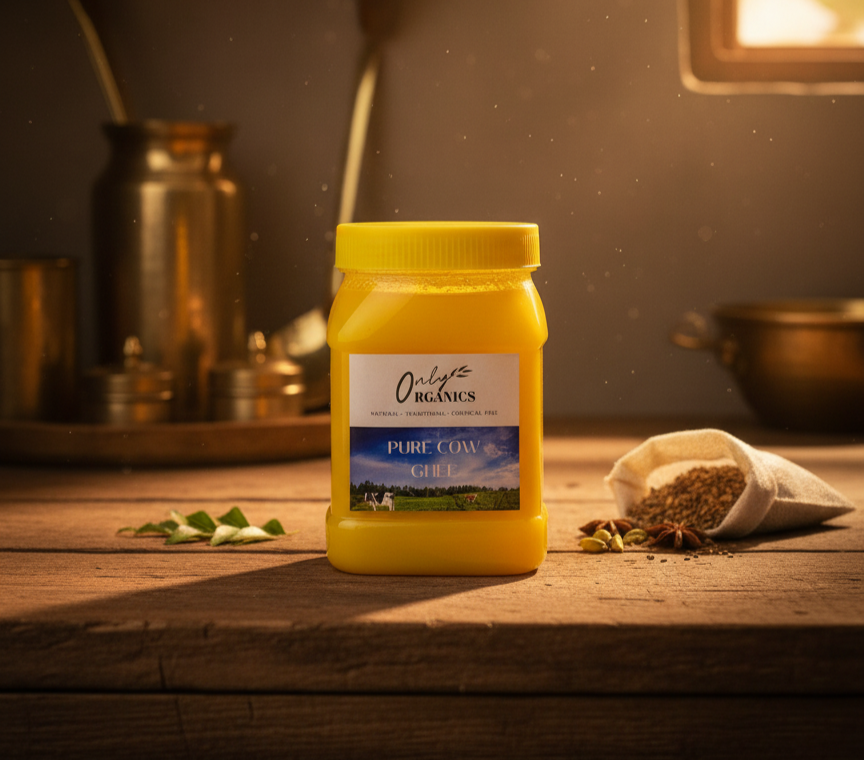 Pure Organic Cow Ghee -  100 ml